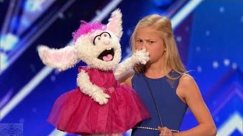 America's Got Talent 2017 Darci Lynne 12 Year Old Singing Ventriloquist Full Audition S12E01