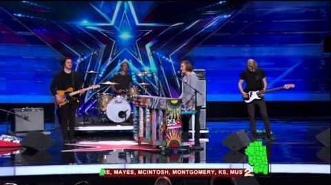 America's Got Talent 2015 3 Shades of Blue Auditions 7
