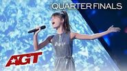 13-Year-Old Charlotte Summers Will SHOCK You With "Diamonds Are Forever" - America's Got Talent 2019