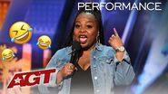 LOL! Jackie Fabulous Will Make You Laugh Until You Cry! - America's Got Talent 2019