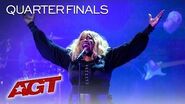 Carmen Carter Brings The House Down With "Believer" By Imagine Dragons - America's Got Talent 2019