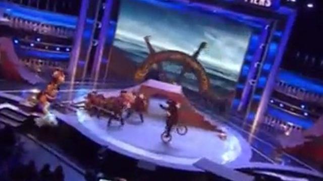 Yellow Designs Stunt Team ~ America's Got Talent 2011 Wild Card