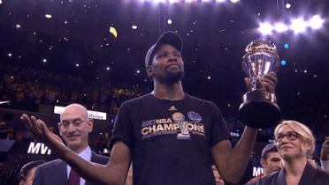 Kevin Durant 2017 NBA Finals MVP.gif