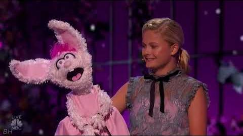 Darci Lynne "I Don't Want To Show Off" America's Got Talent 2018 Quarter Finals Results Week 1