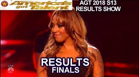 Results TOP 5 Zurcaroh Duo Transcend Glennis Grace Brian King America's Got Talent 2018 Finale AGT
