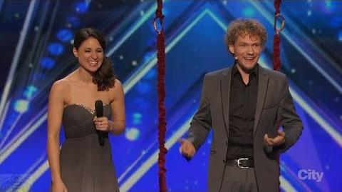 America's Got Talent 2016 Amelie and Tommy The Clairvoyants Full Clip S11E01