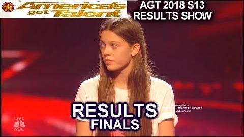 Results Top 5 Michael Ketterer Courtney Hadwin Vicki Samuel Finale America's Got Talent 2018 AGT