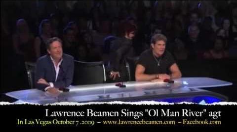 Lawrence Beamen - America's Got Talent Top 5 Finalist Performs "OLE' MAN RIVER"
