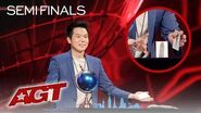Magician Eric Chien Takes A RISK With NEW Magic Tricks On AGT! - America's Got Talent 2019