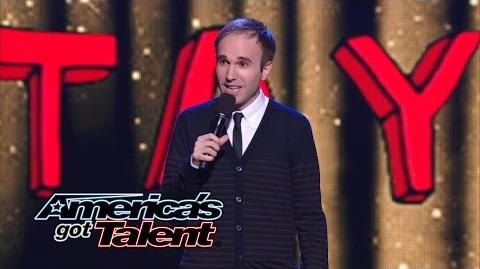 Taylor Williamson Runner-Up Comedian from Season 8 Returns - America's Got Talent 2014