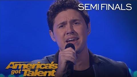 Daniel Emmet Singer Stuns With "Somewhere" From West Side Story - America's Got Talent 2018