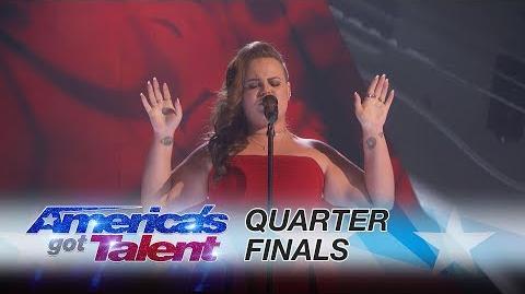 Yoli Mayor Singer Slays Epic Rendition of "Human" - America's Got Talent 2017