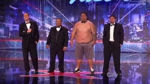 Tummy Talk - America's Got Talent 2013 Season 8 Week 6 Auditions