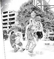 Nabe and Chucky with their rematch against the Middle School Kids