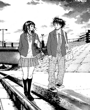 Madoka and Sora at the Kawasaki Bridge