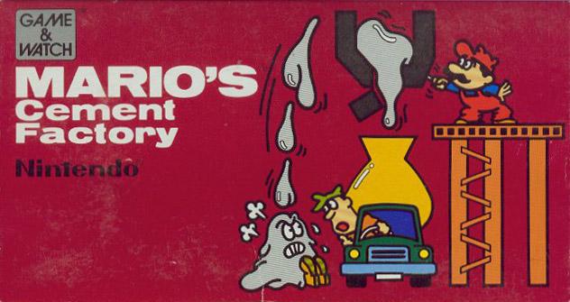 Mario bros shop cement factory