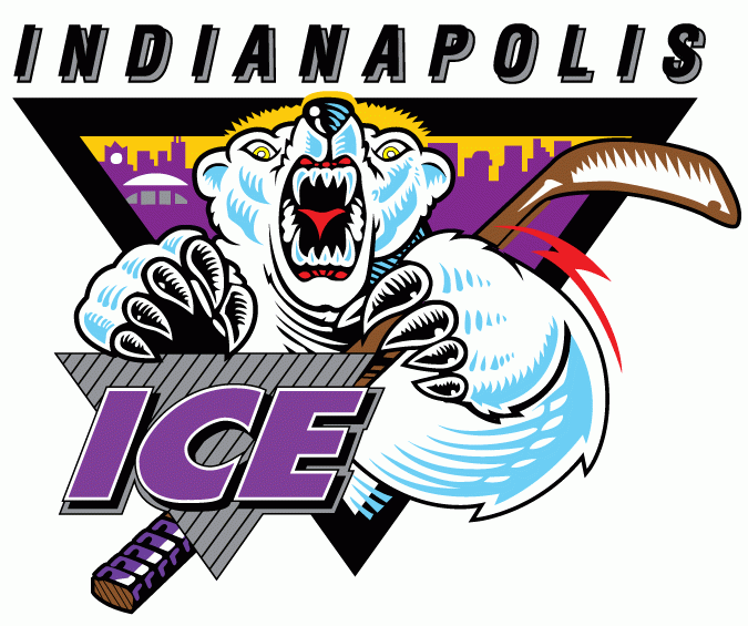 Indiana Ice Anniversary Logo - United States Hockey League (USHL