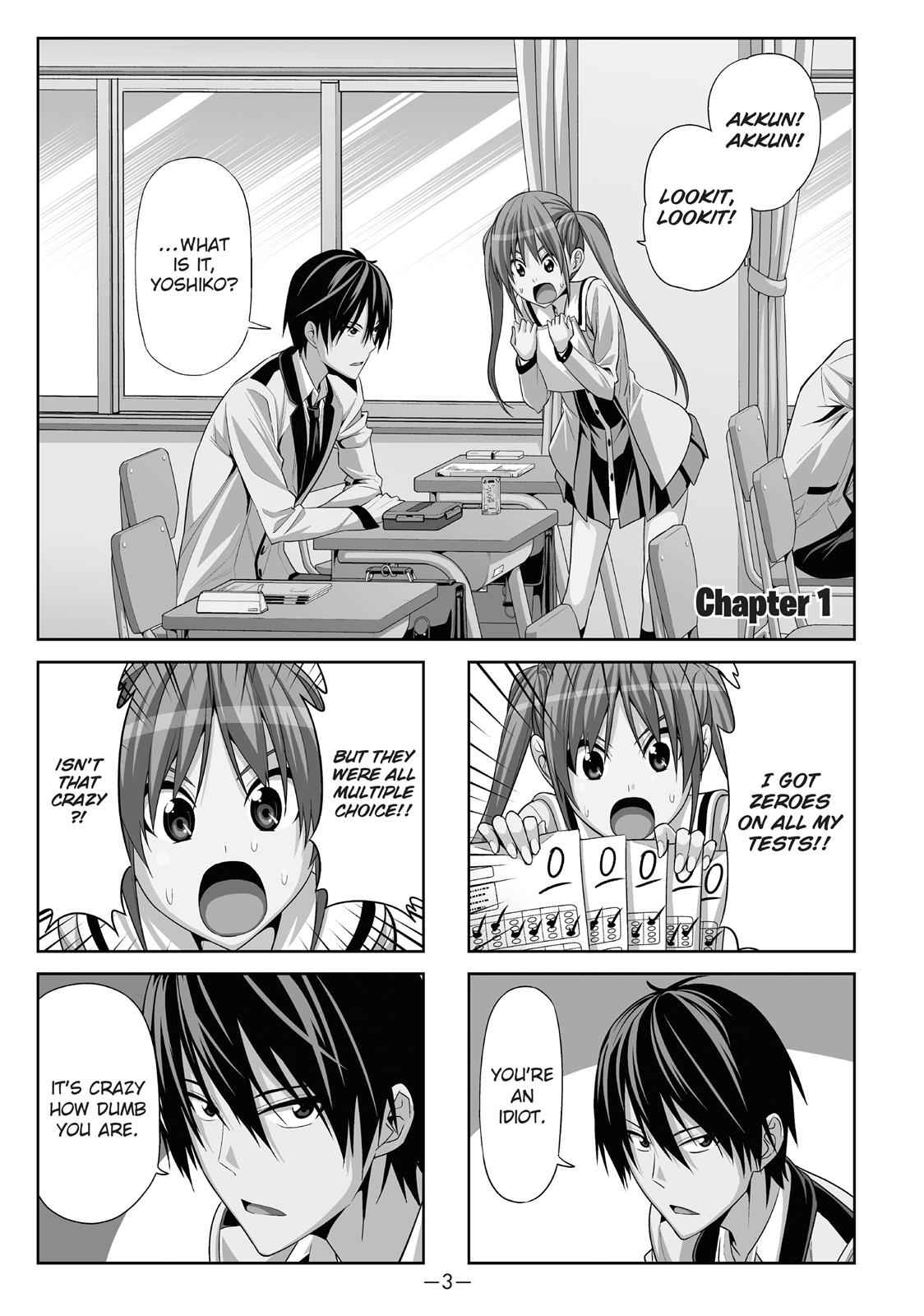 Chapter 1 | Aho Girl Wiki | Fandom