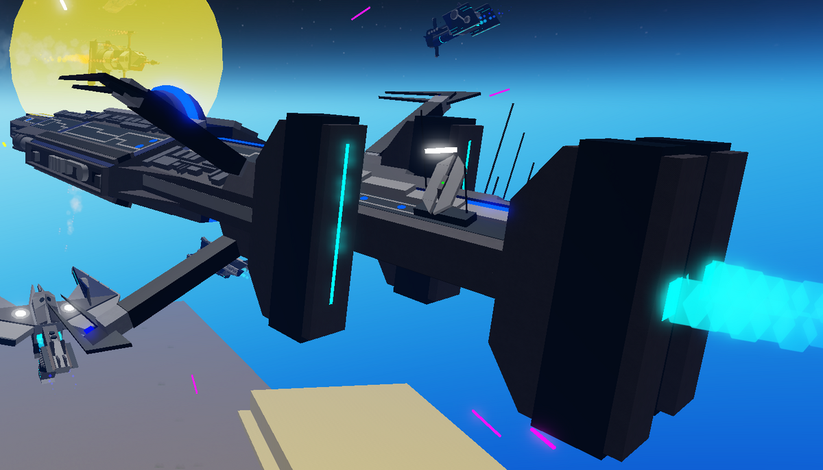 NAVAL WARFARE IN SPACE?! - Roblox Space Wars