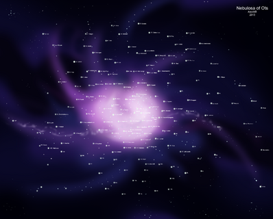 Nebulosa of Ots - Star map