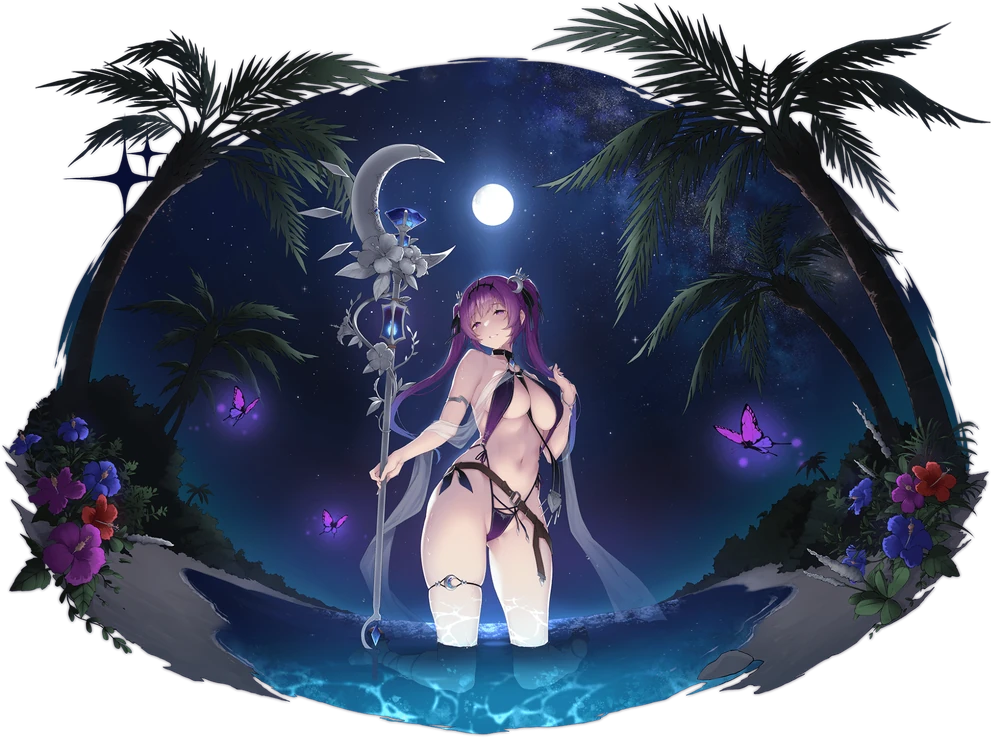 夏の月下冥神ヘカティエ