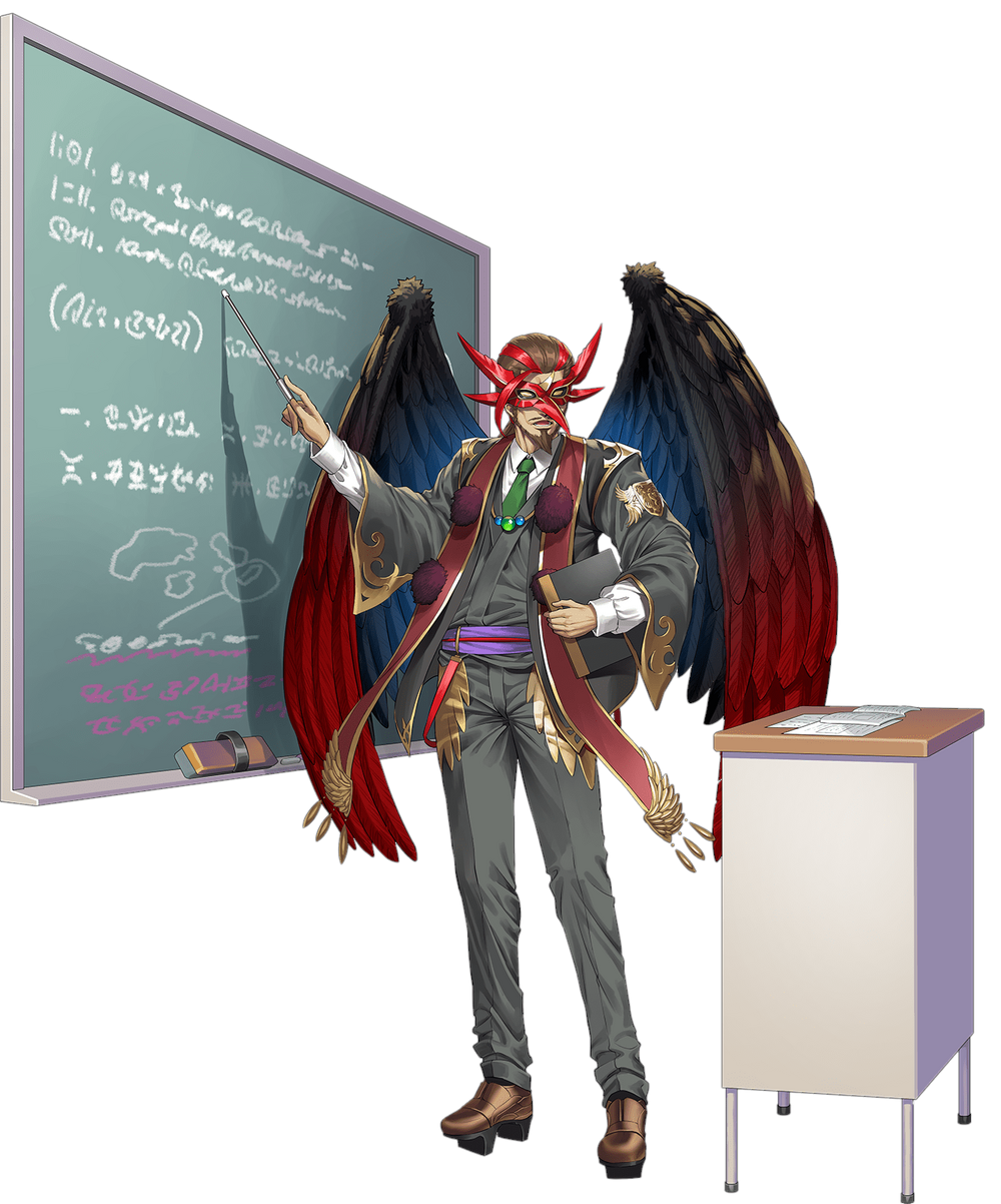 仮面の天狗教師グレン