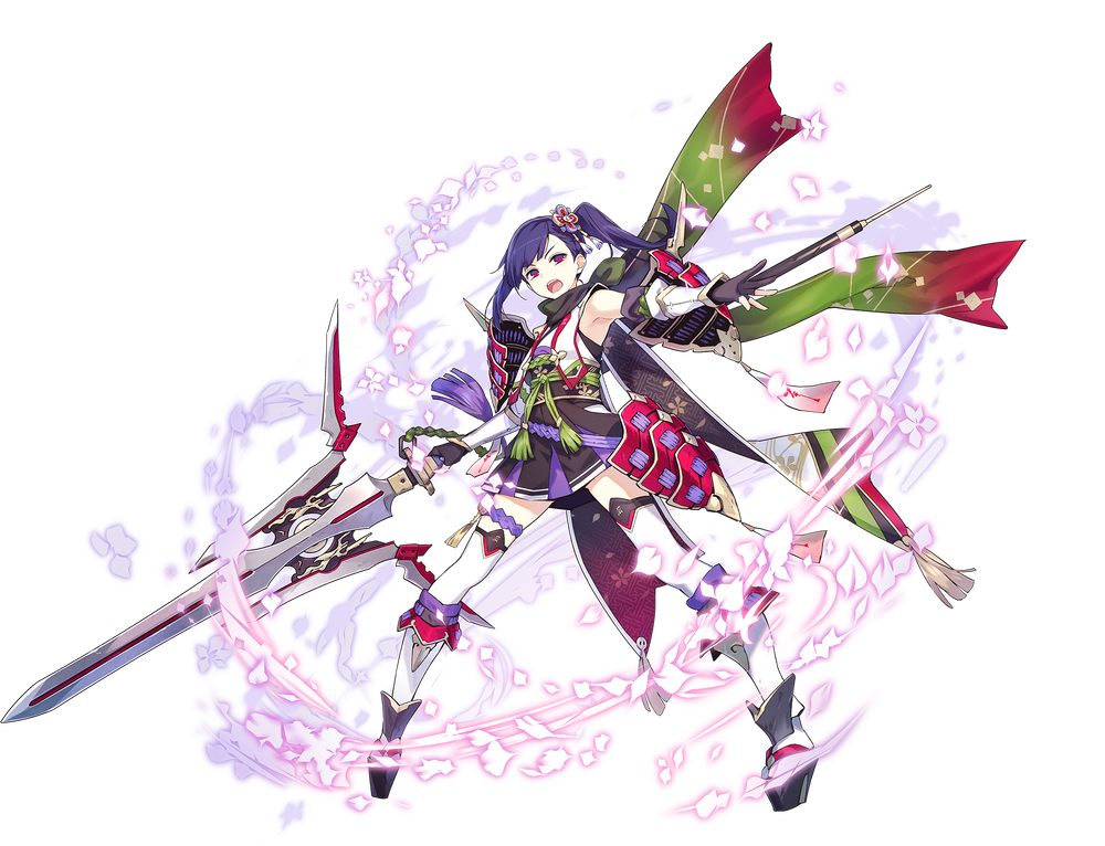風花の槍士トモエ