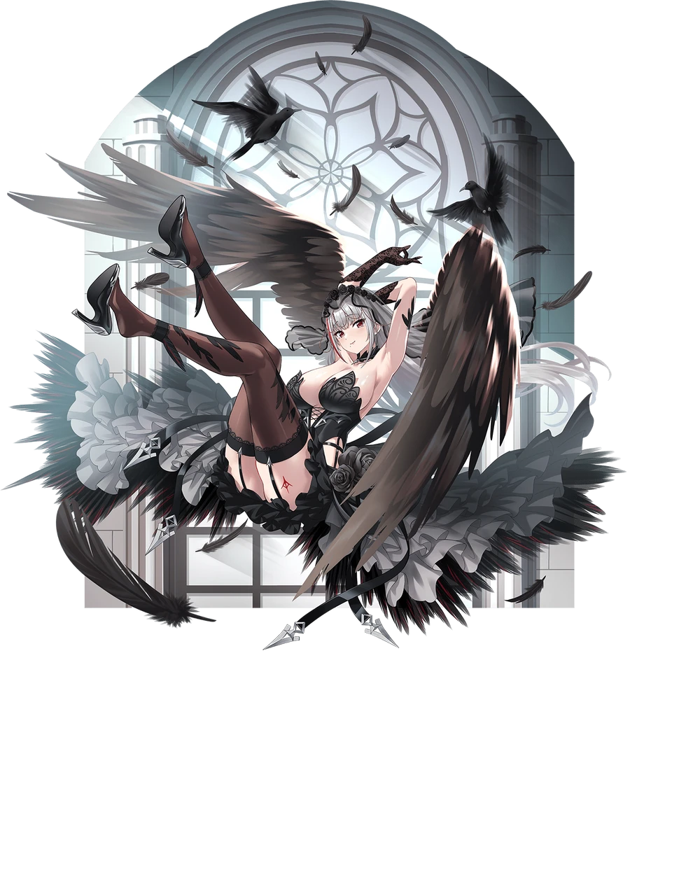 純白の黒翼ラシティ