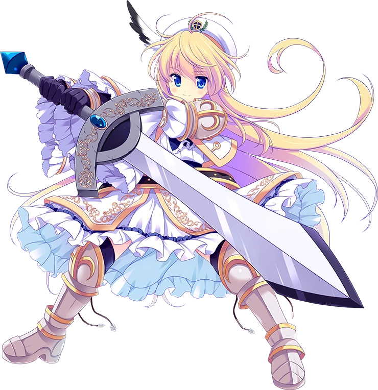 純白の剣士リシェルテ