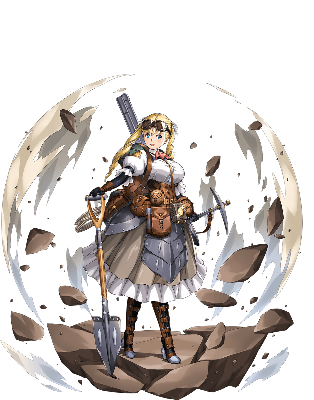 鋼の掘削兵ピーク