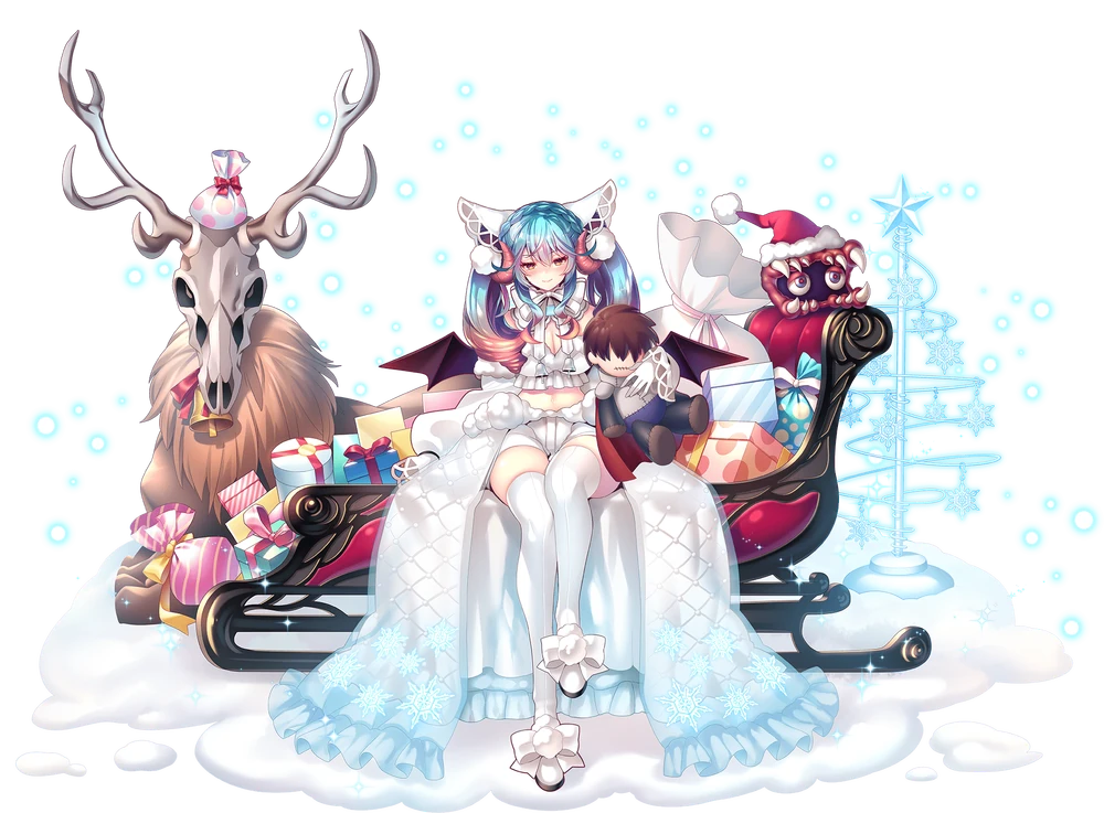 大悪魔と雪景色ラピス