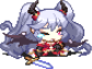 Chibi Silvia Death Sprite