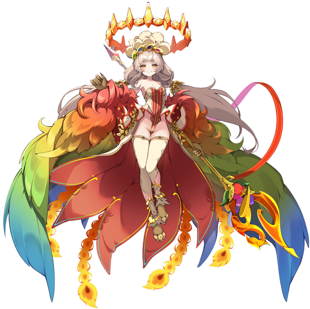 フェニックス娘アテエル