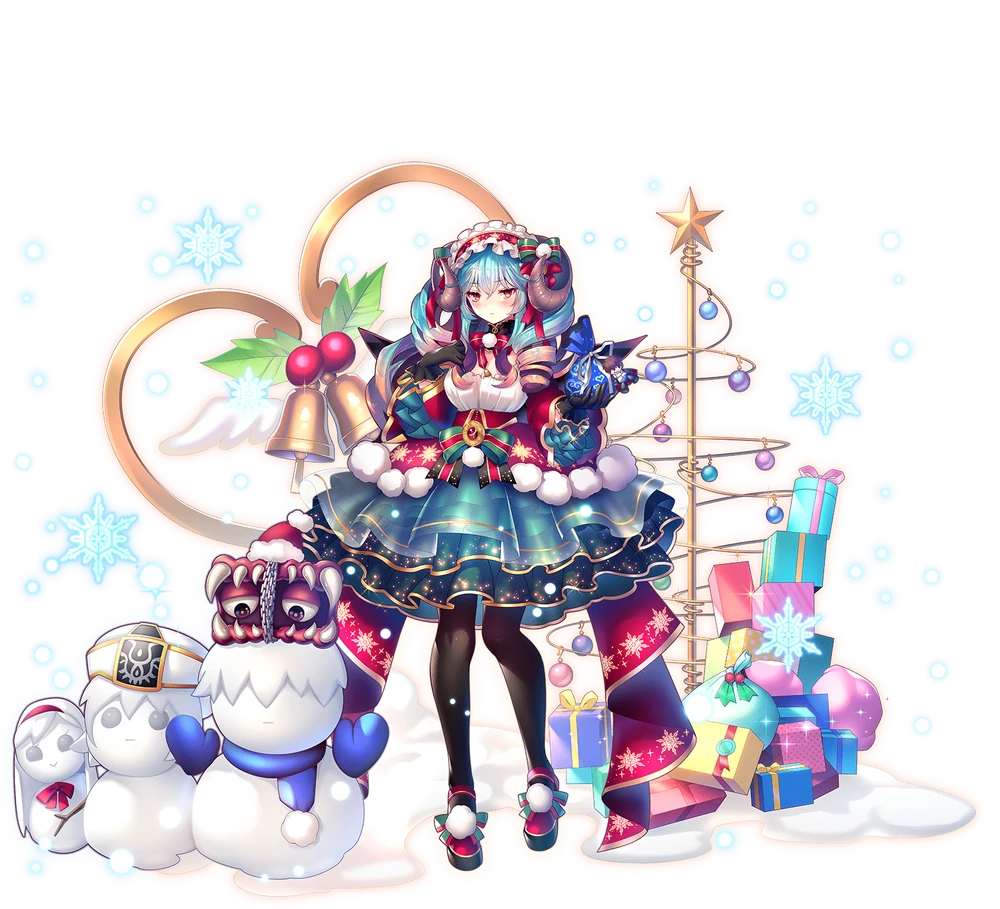 大悪魔と雪景色ラピス