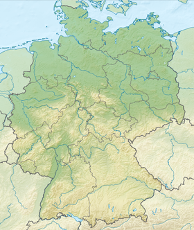 Voir la carte Allemagne topographique