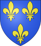 Blasonde la région Île-de-France.