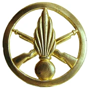 Insigne de béret d'infanterie.
