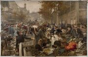 Les Halles-Léon Augustin Lhermitte