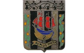 Insigne régimentaire du 2e régiment d’infanterie.