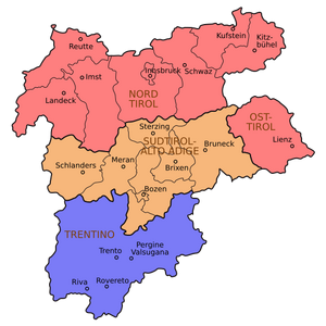 Tirol-Suedtirol-Trentino