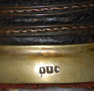 Signature de Duc, fourbisseur à Paris