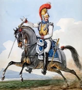 1er régiment de carabiniers.