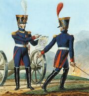 Grande Armée - Artillery-Colonel and Chef du Bataillon