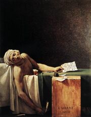 Death of Marat by David