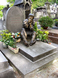 Vaslav Nijinsky tombstone