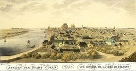 Ansicht der Stadt Coeln, ca. 1800