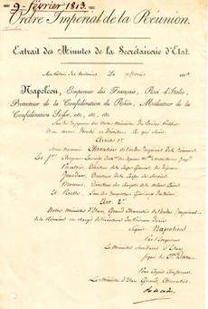 Institution de l'Ordre de la Réunion (1811)