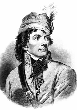 Gravure d'après un portrait de Josef Grassi (en)