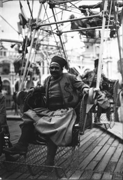 Tirailleur algérien à , , 1913.