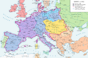 Europe 1812 map en